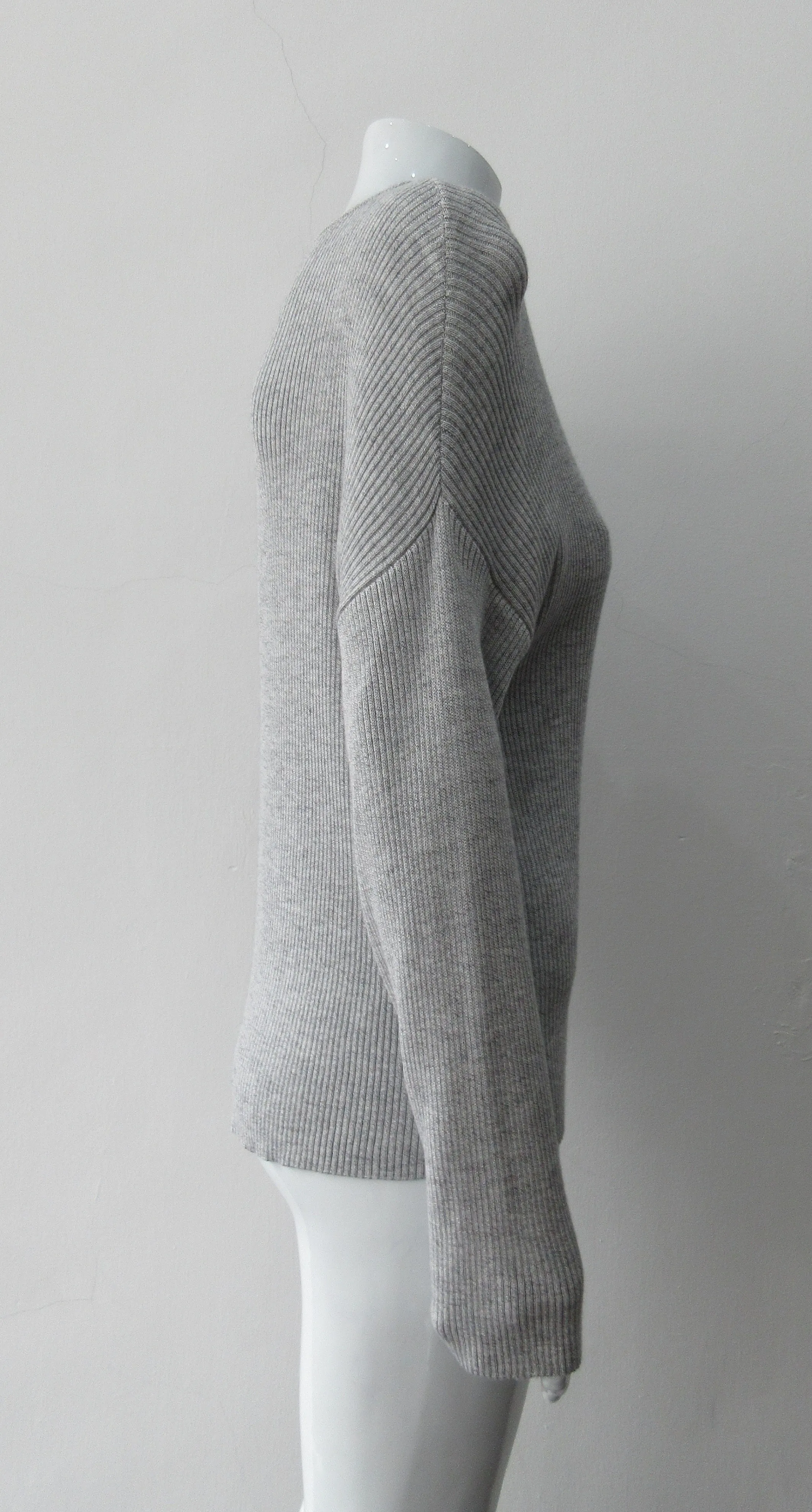 20LINE1 -Line Grey Cable Knit Jumper