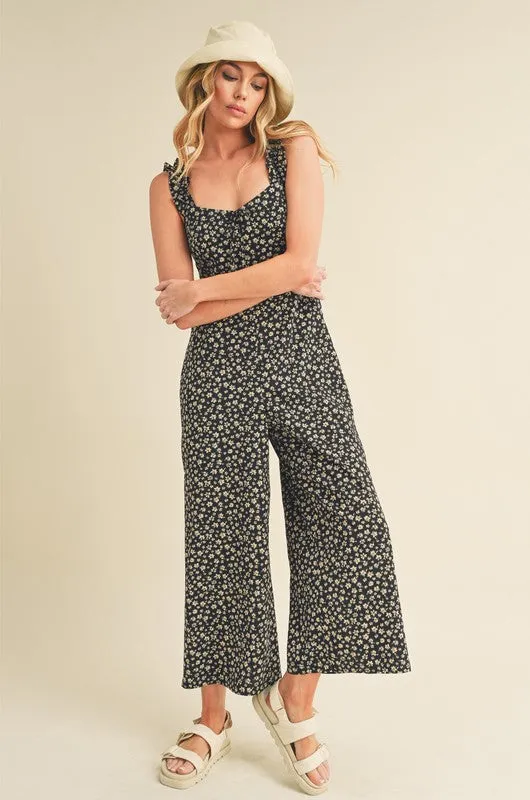 AEMI & Co. Brandis Jumpsuit with Elastic Straps