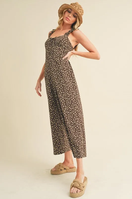 AEMI & Co. Brandis Jumpsuit with Elastic Straps