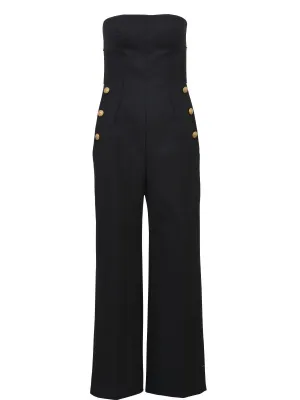 Alberta Ferretti Strapless Jumpsuit