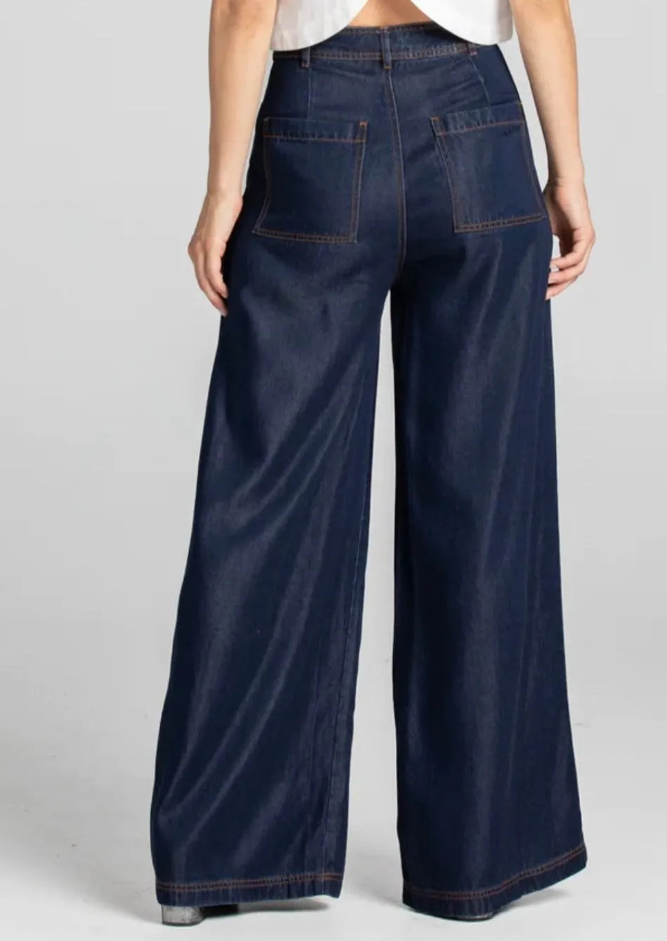 Amalfi Pant Deep Blue