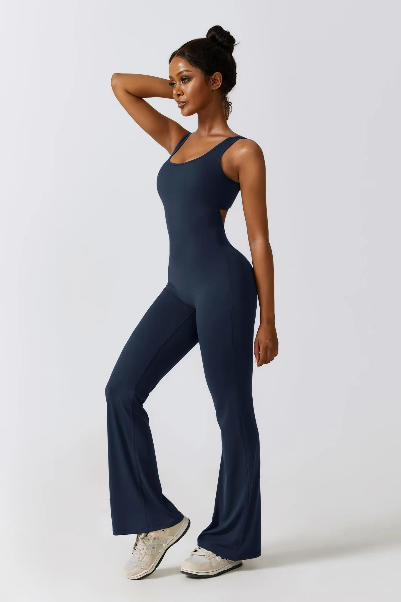 Ariana Jumpsuit - Navy (FINAL SALE)