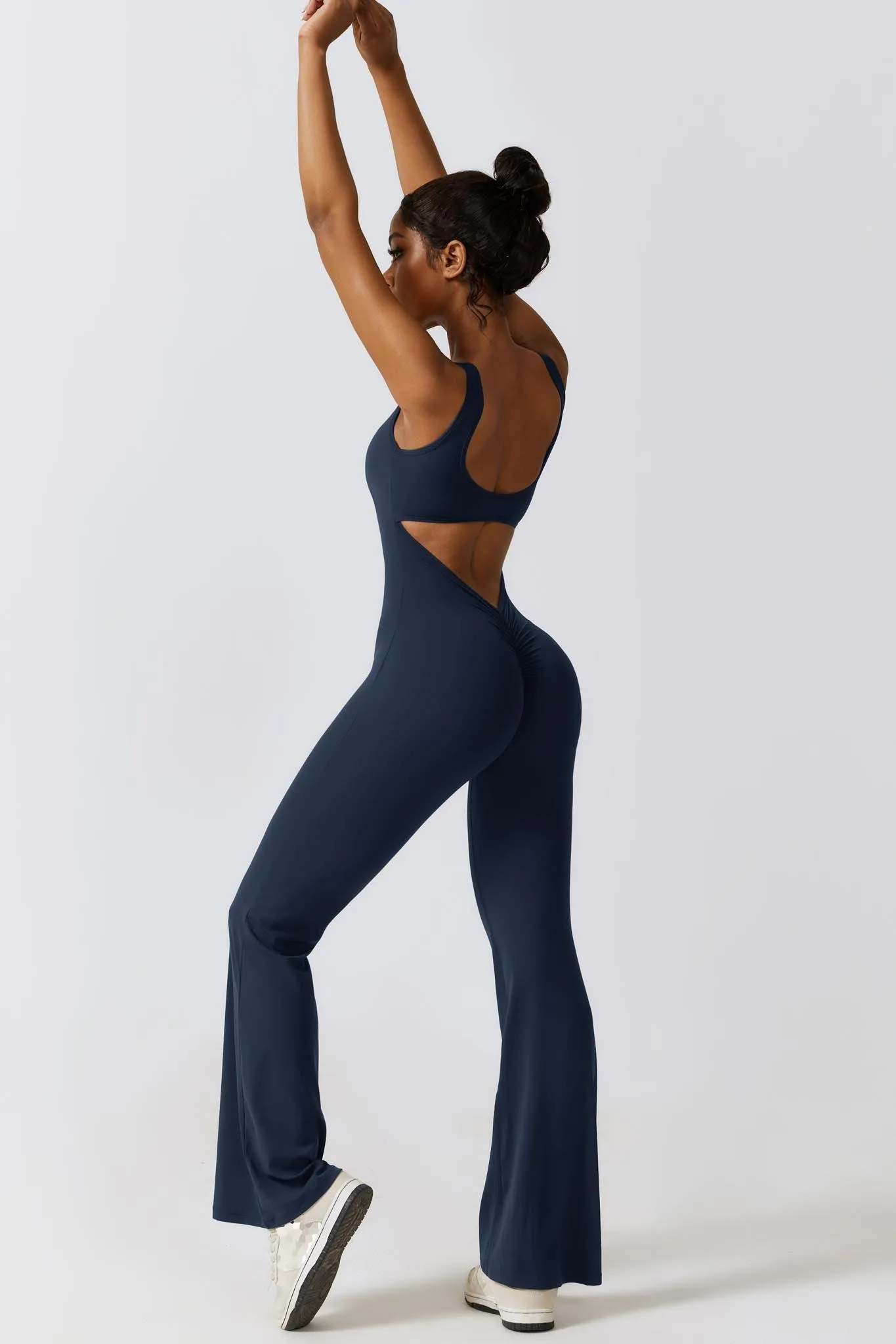 Ariana Jumpsuit - Navy (FINAL SALE)