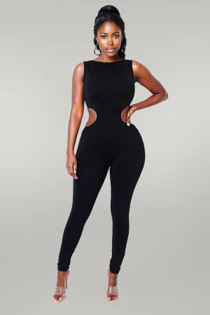 Asia Black Jumpsuit