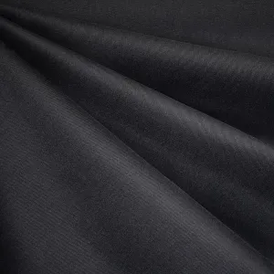 Atelier Brunette Light Gabardine Twill Solid Deep Charcoal