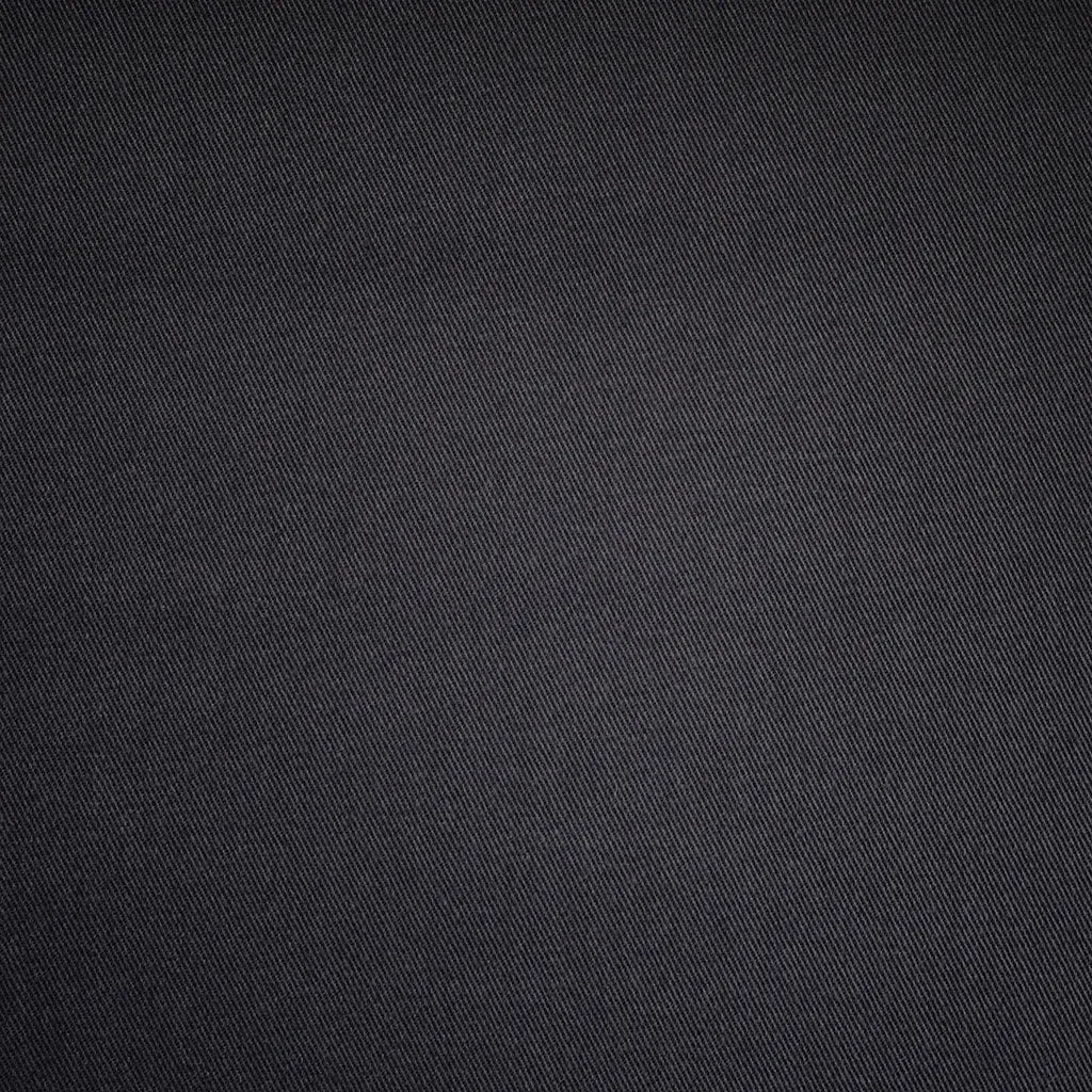 Atelier Brunette Light Gabardine Twill Solid Deep Charcoal