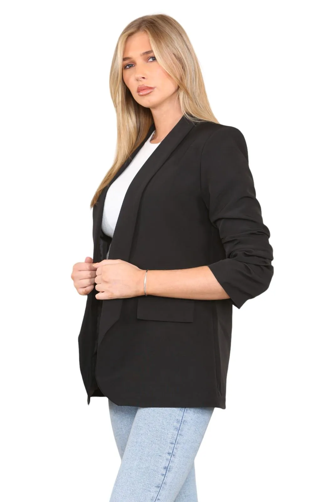 Basic Blazer with Pocket