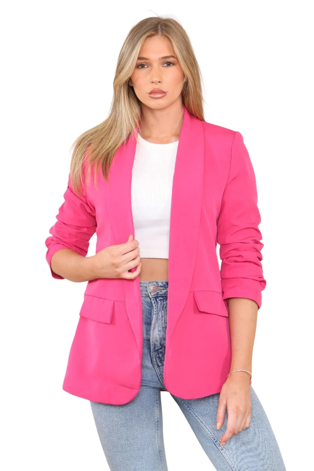Basic Blazer with Pocket