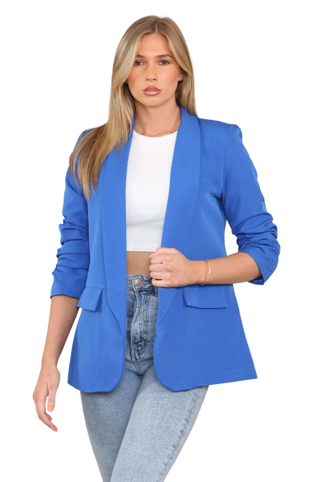 Basic Blazer with Pocket
