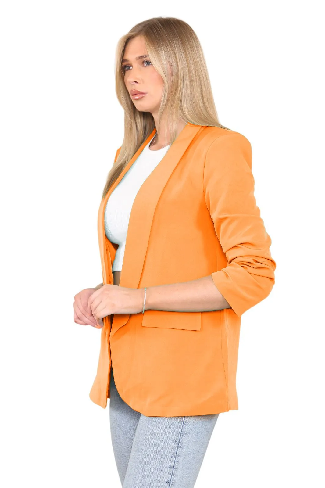 Basic Blazer with Pocket