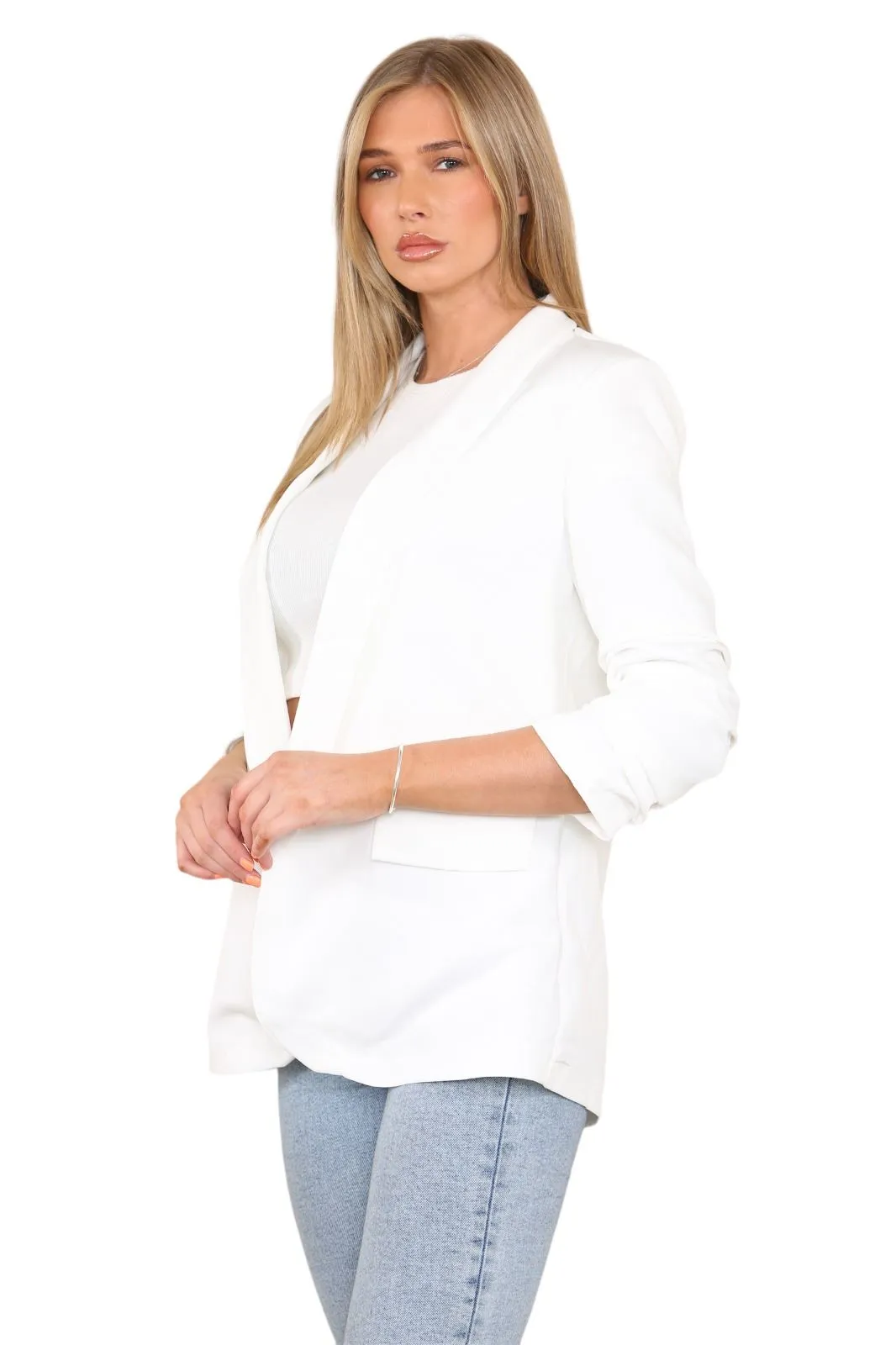 Basic Blazer with Pocket