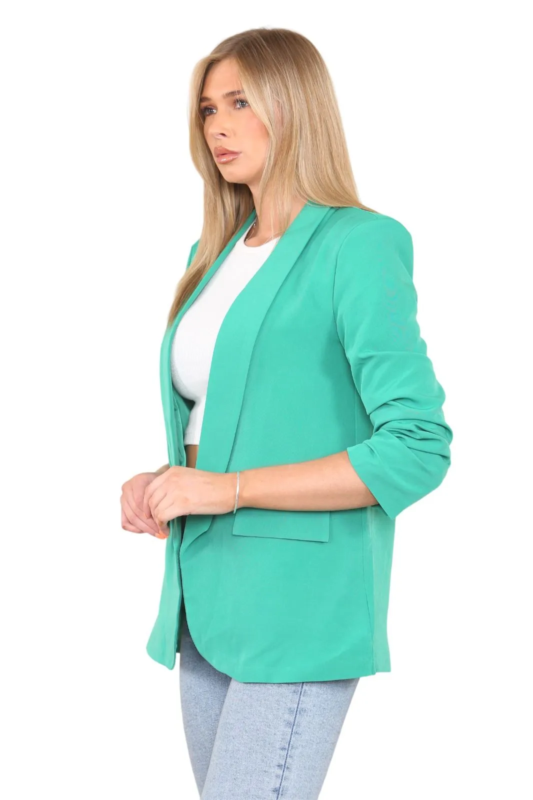 Basic Blazer with Pocket