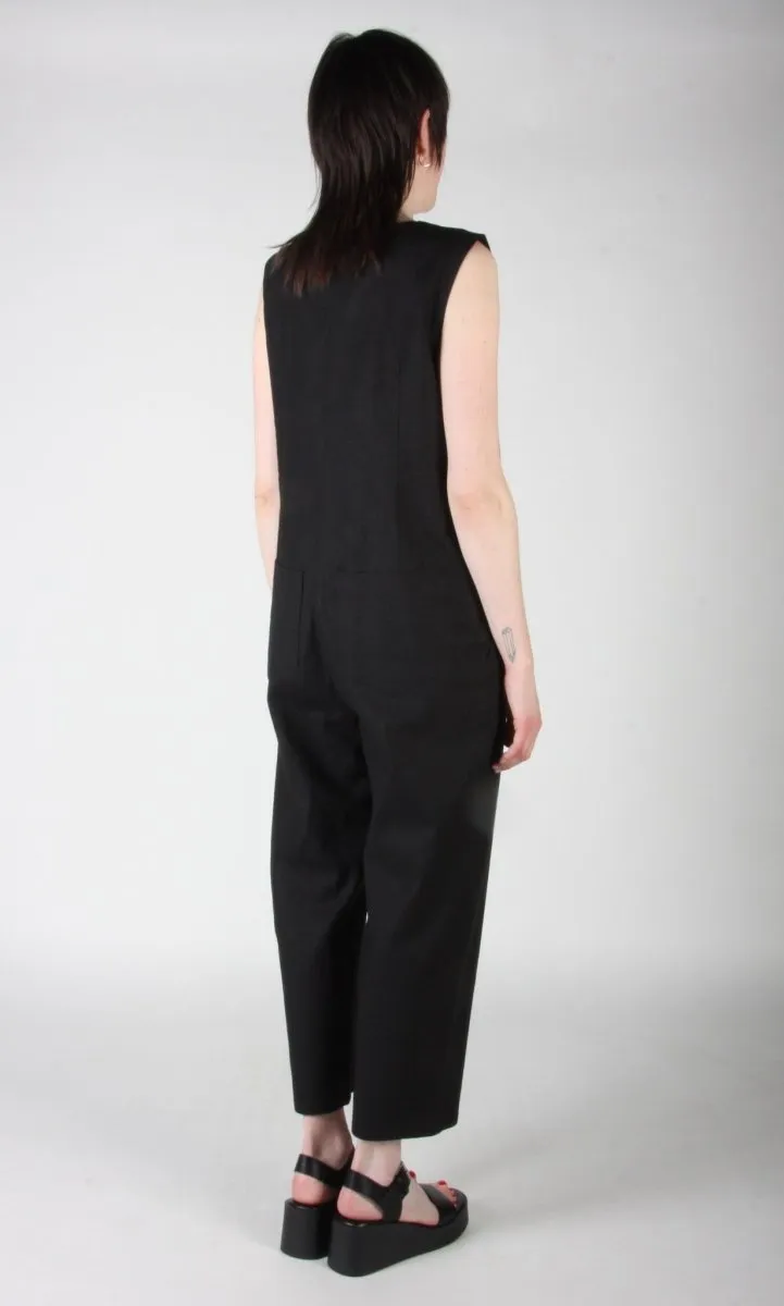 Birds of North America Myna Jumpsuit (Black)