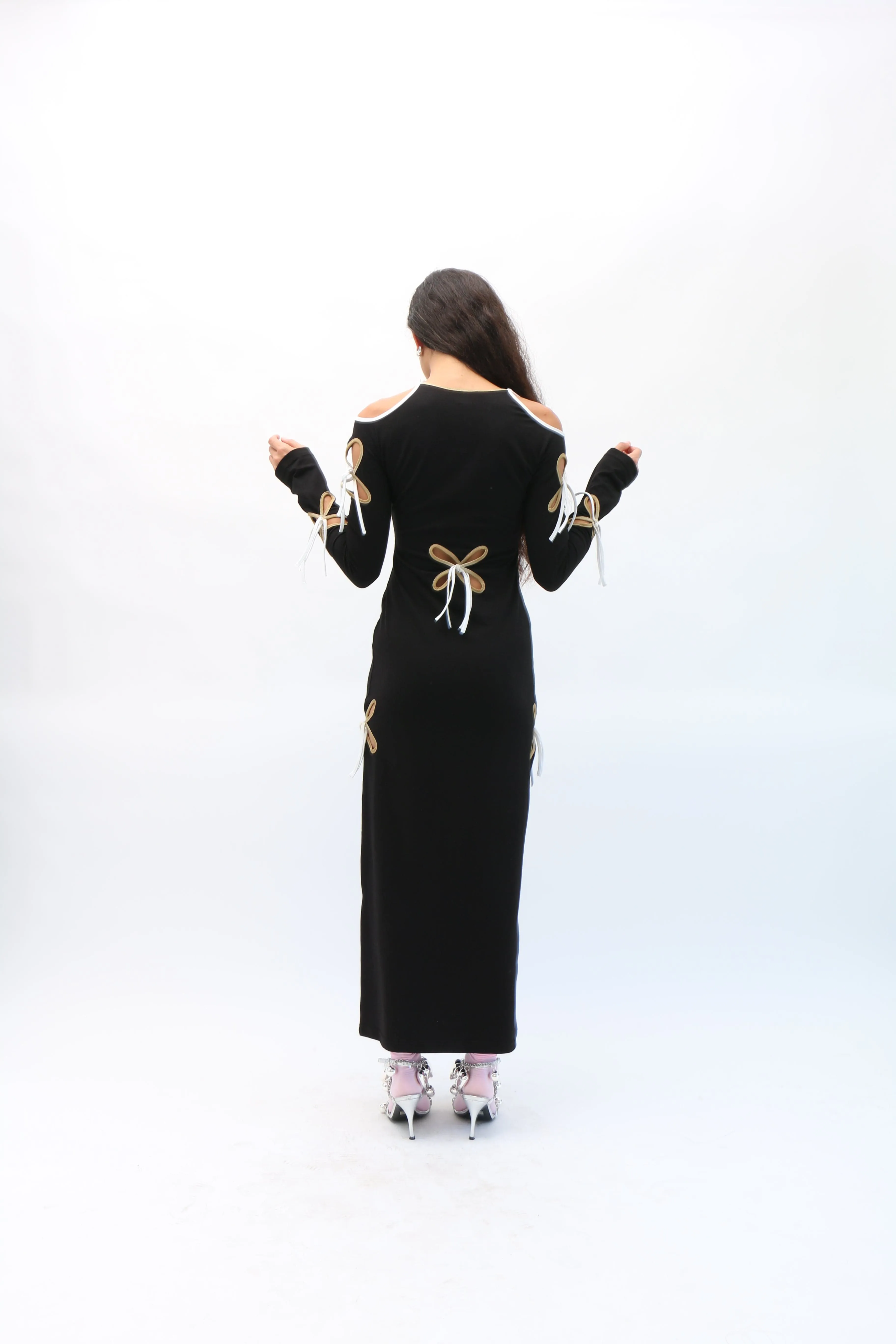 Black Yin-Yang Dress