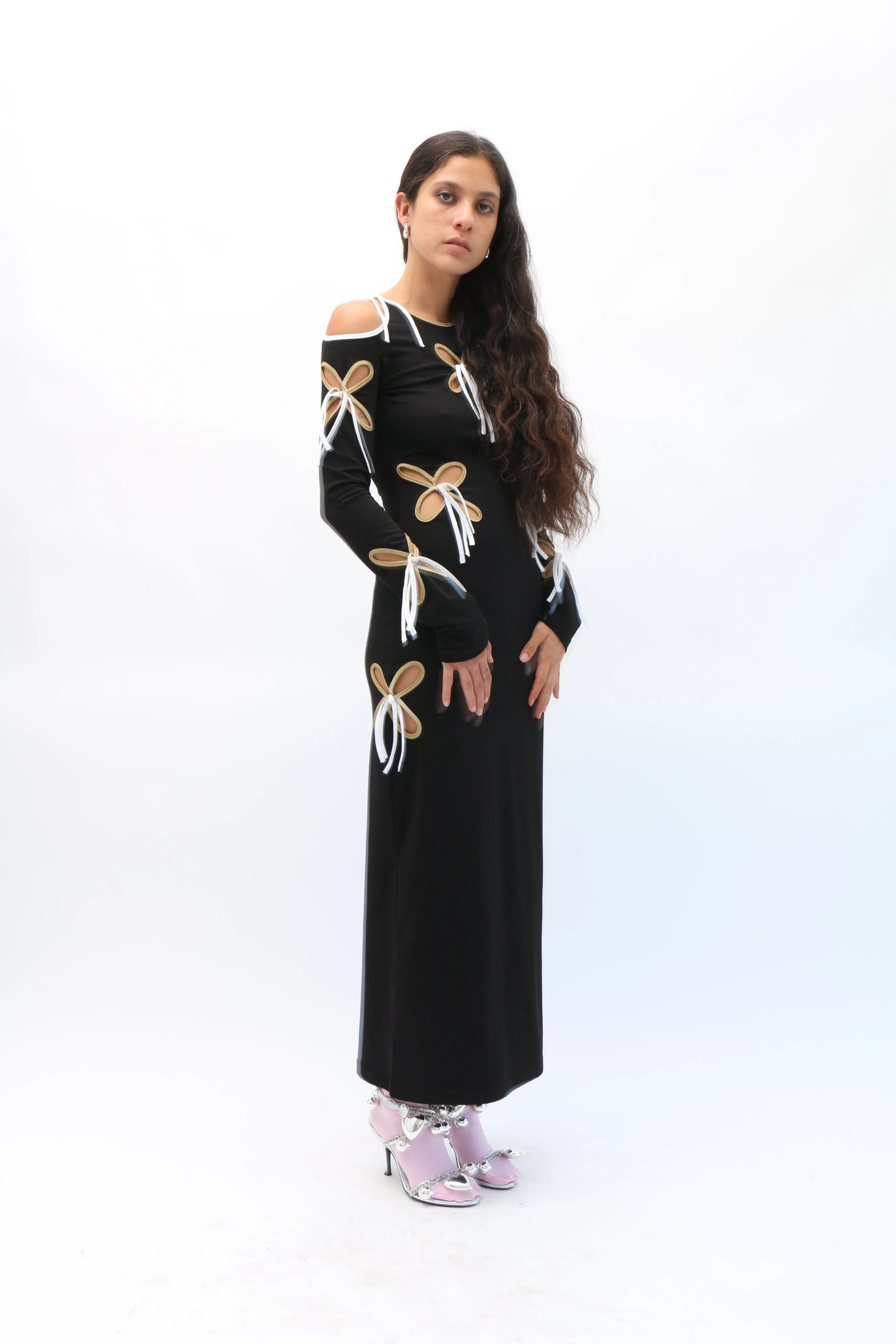 Black Yin-Yang Dress