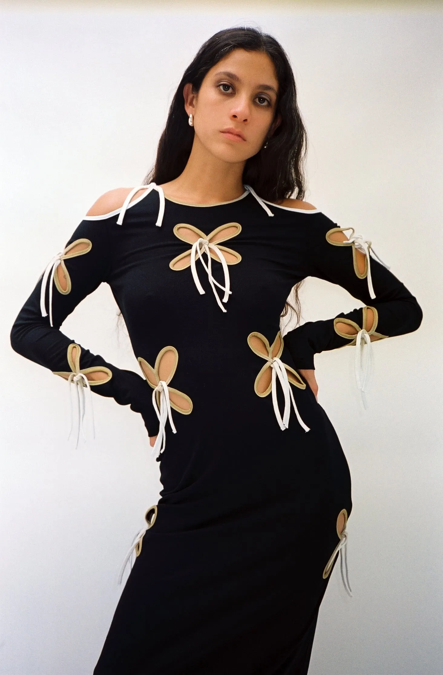 Black Yin-Yang Dress