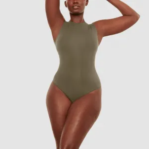 BODY BASICS CREW NECK BODYSUIT | DEEP SEA