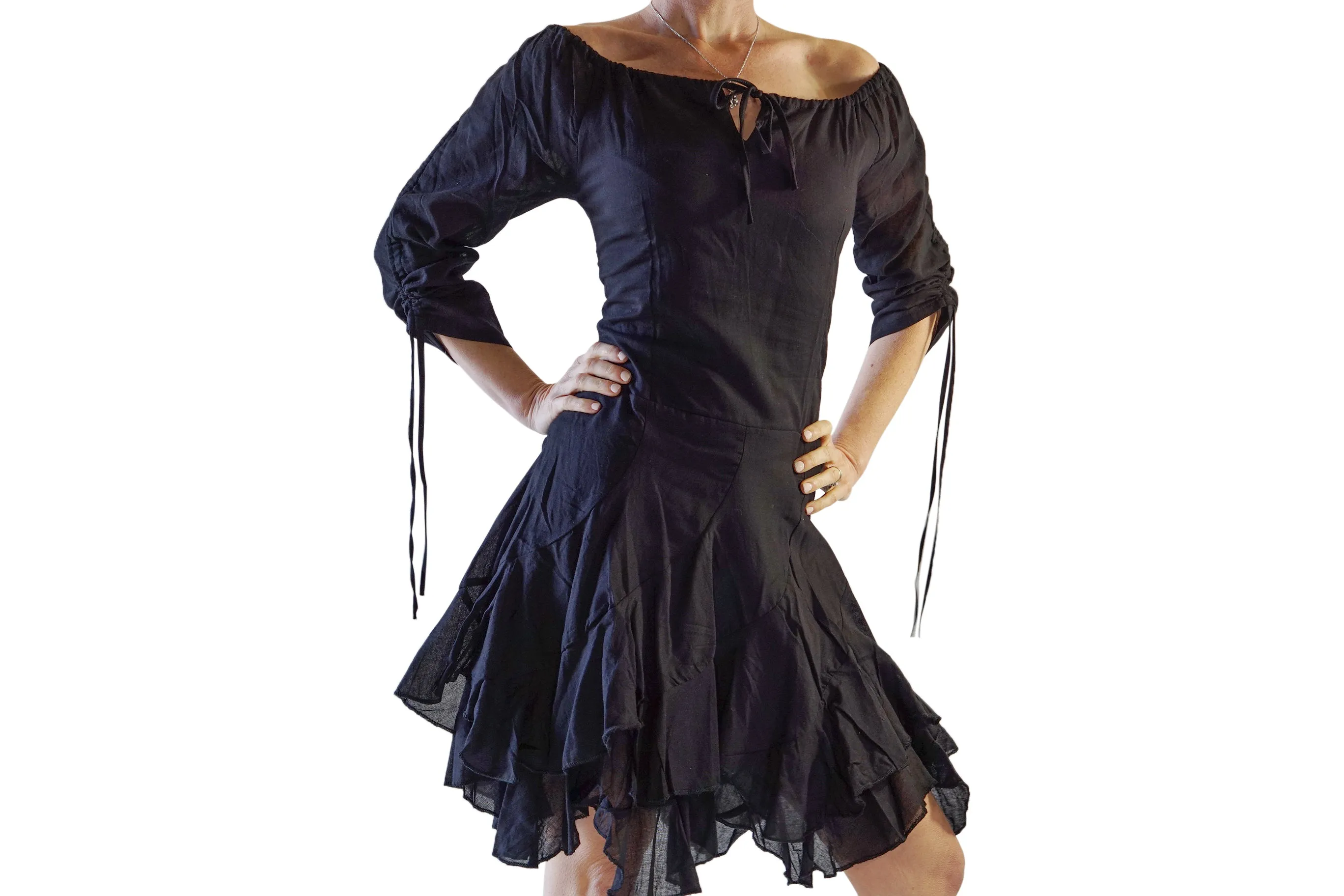 'Bonny Dress'  - Black