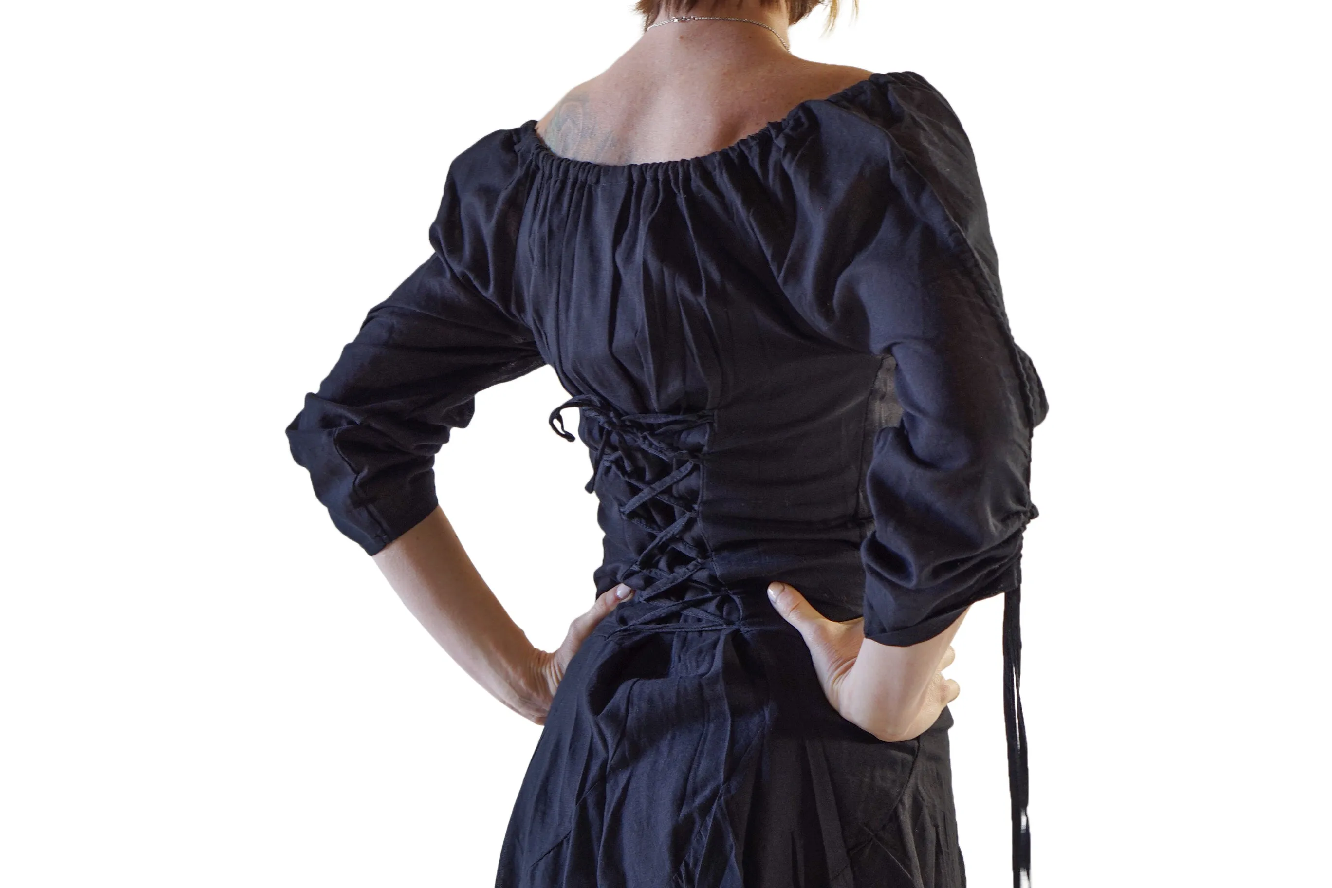 'Bonny Dress'  - Black