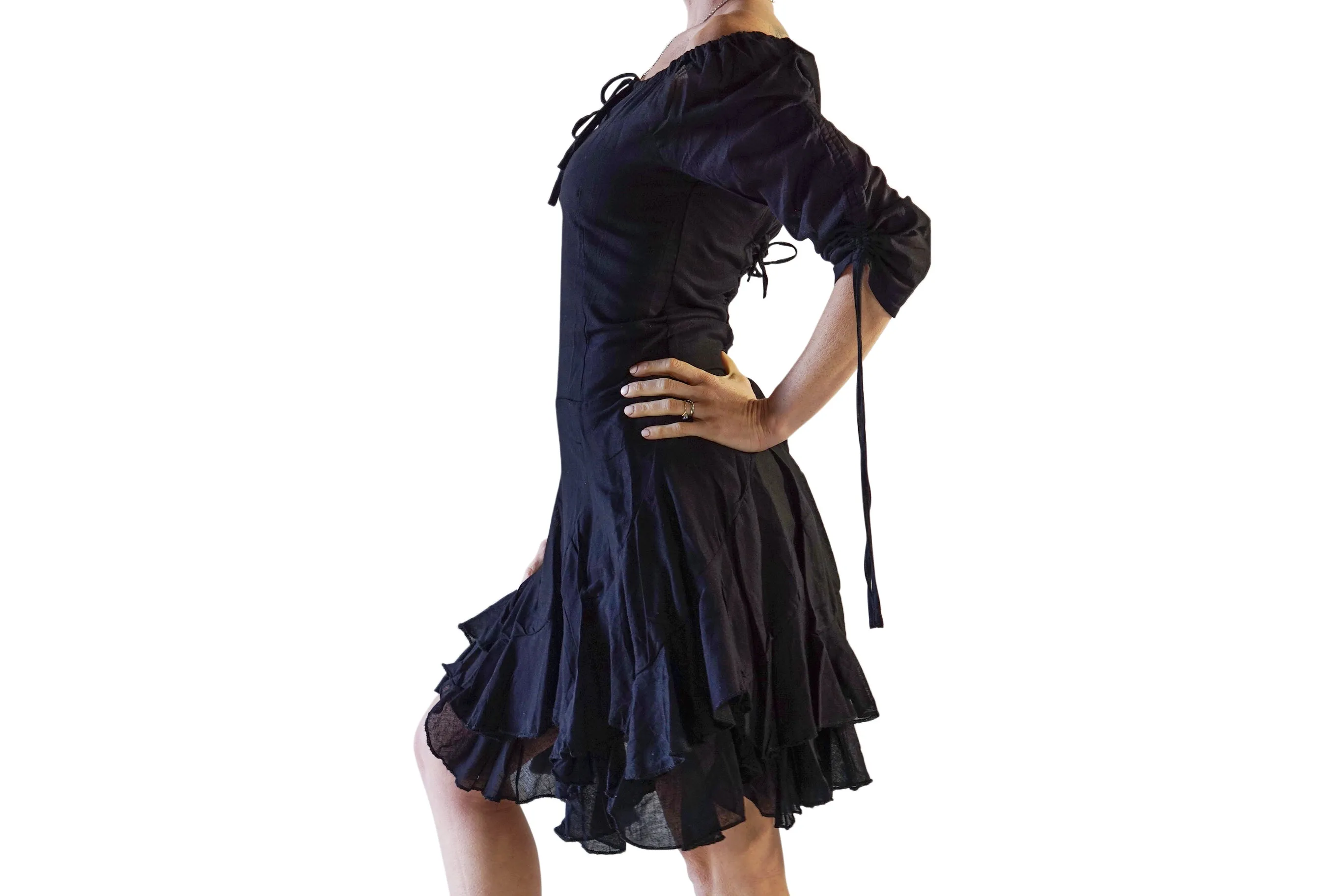 'Bonny Dress'  - Black
