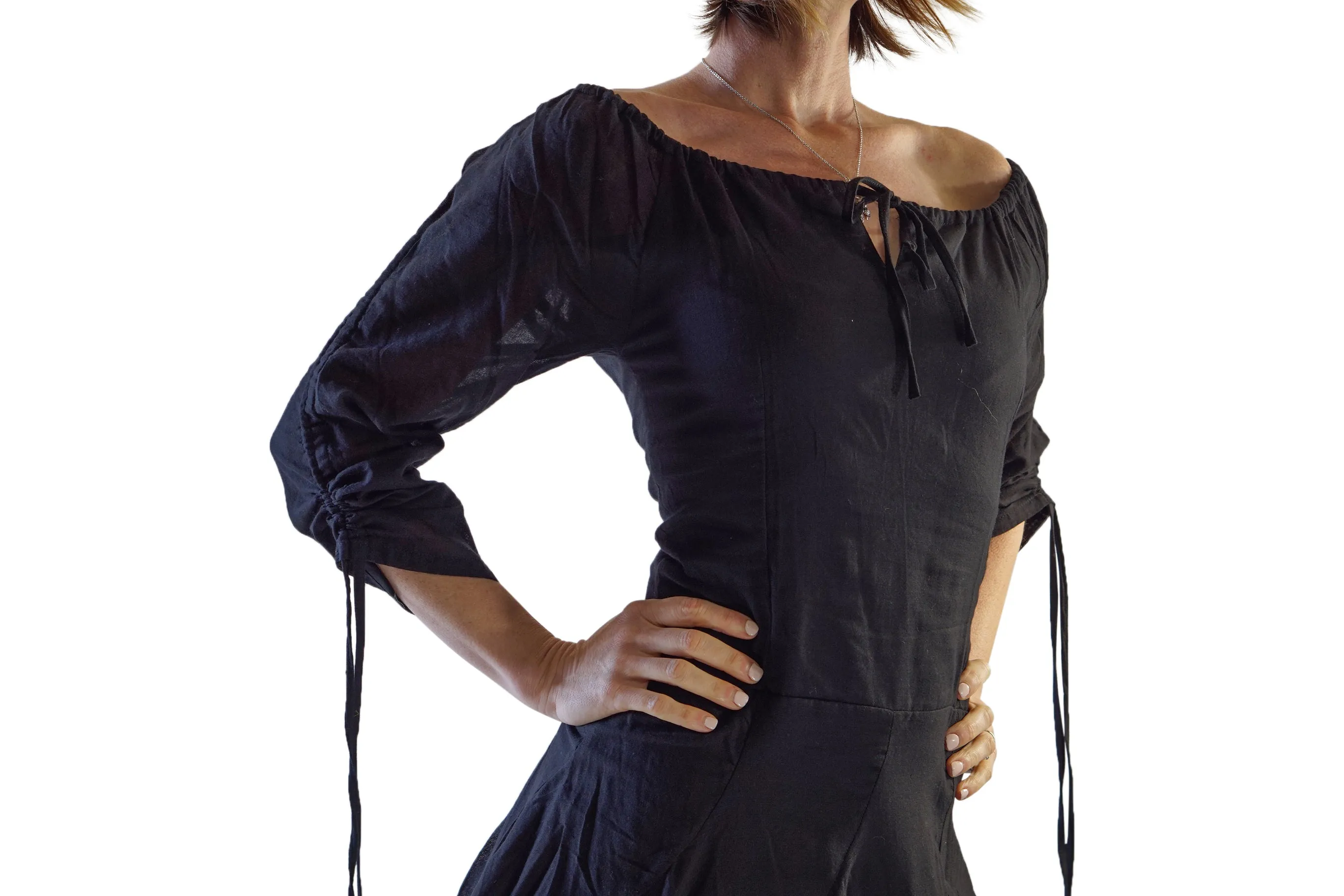 'Bonny Dress'  - Black