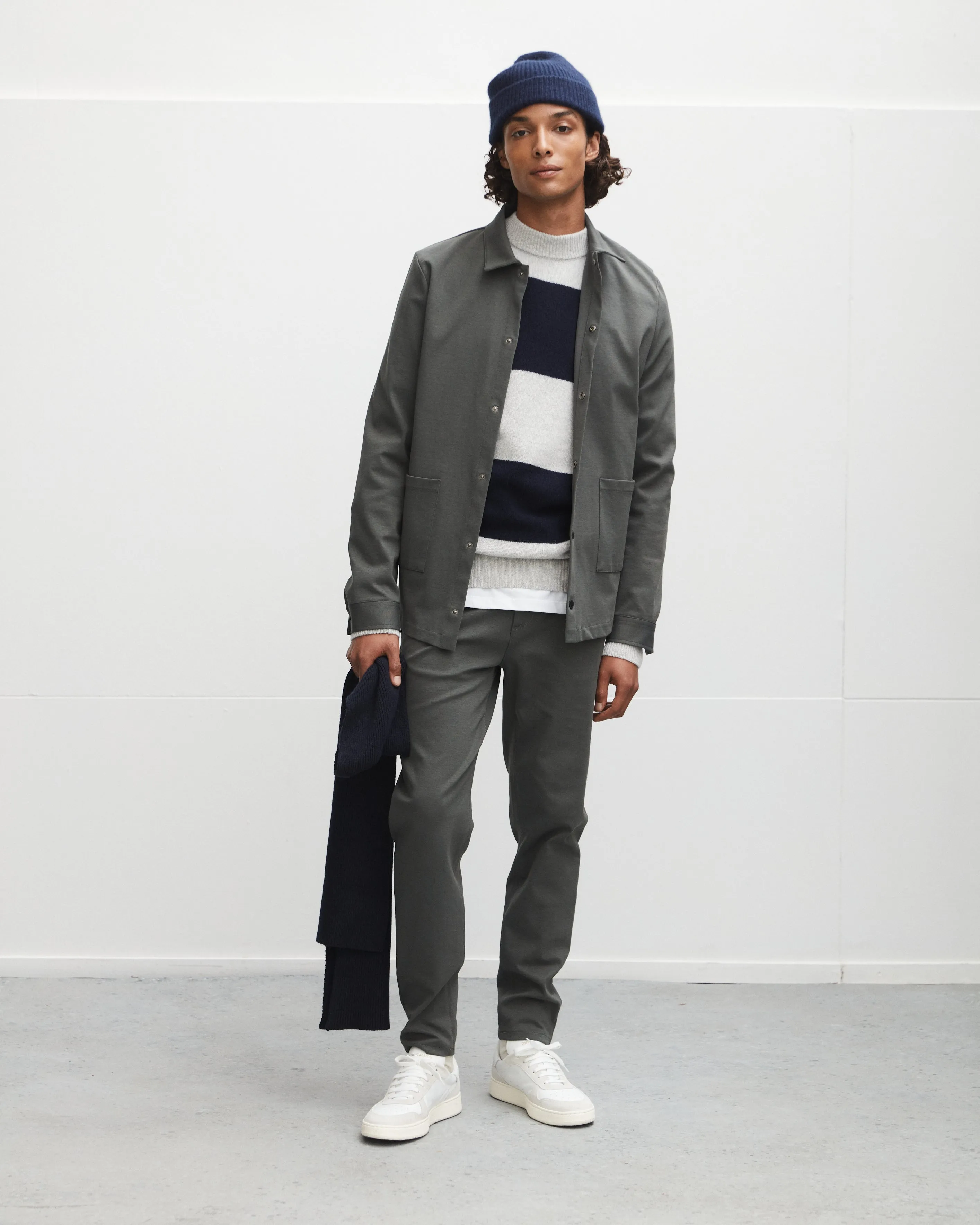 Button Jersey Shirt