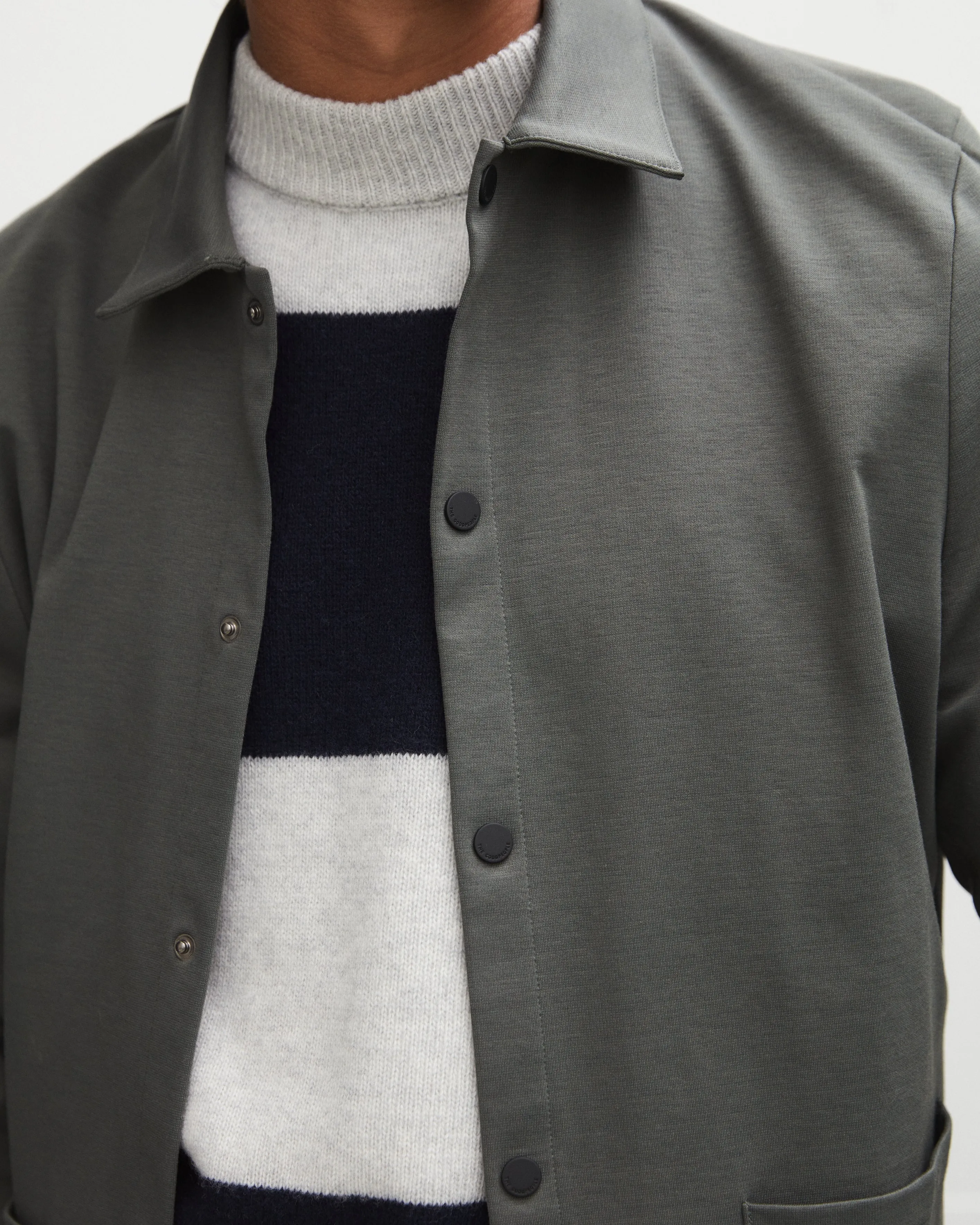 Button Jersey Shirt