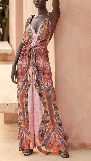 BYLLIS Jumpsuit in Rose Combo