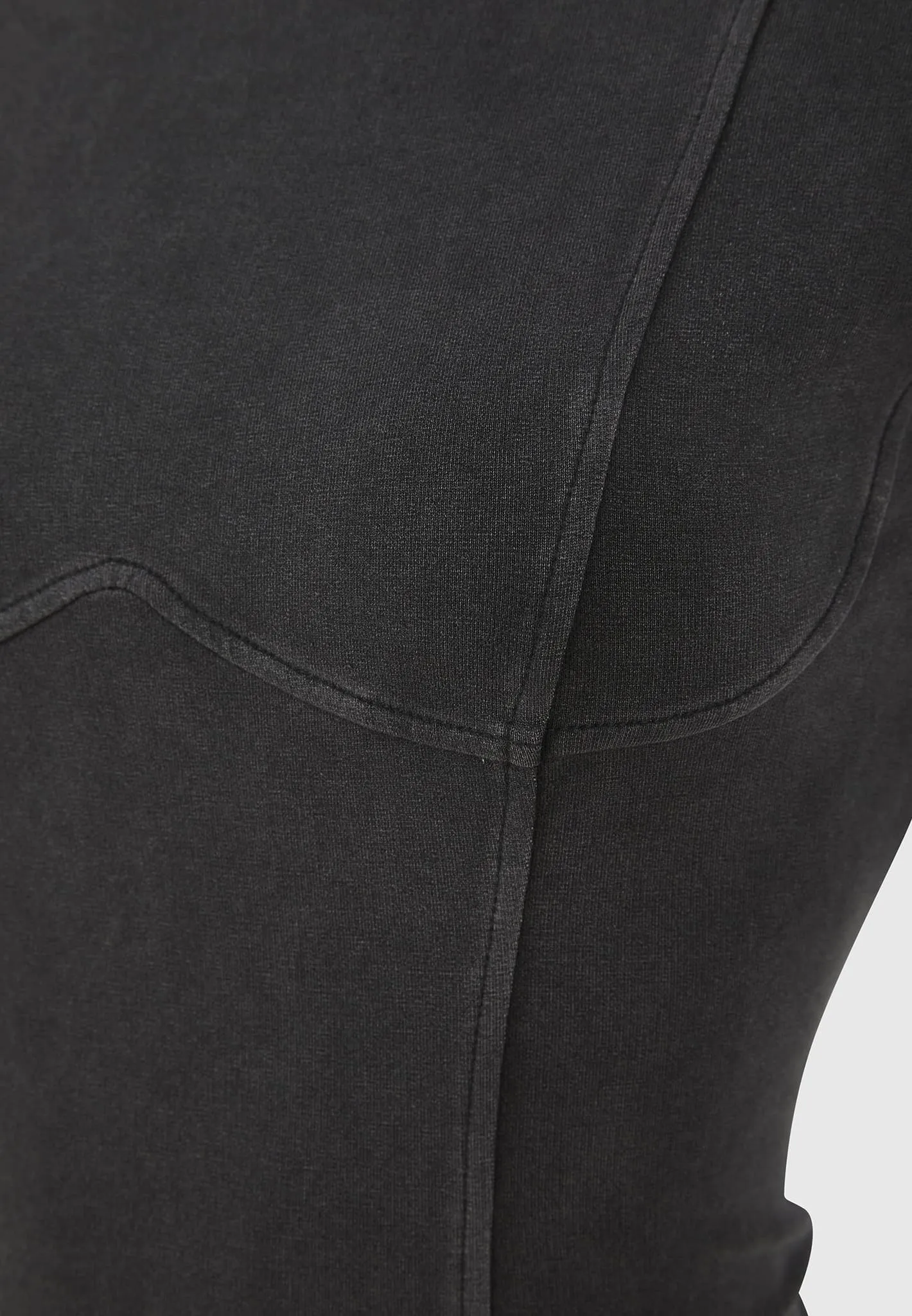 Cap Sleeve Contour Jumpsuit - Washed Grey