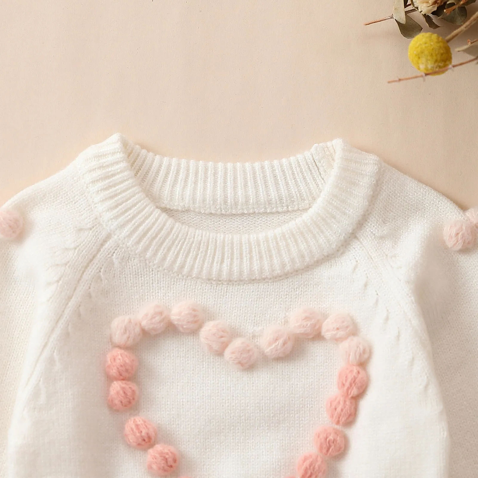 Children's Knitted Sweater Jumpsuit Long-sleeve Jumpsuit