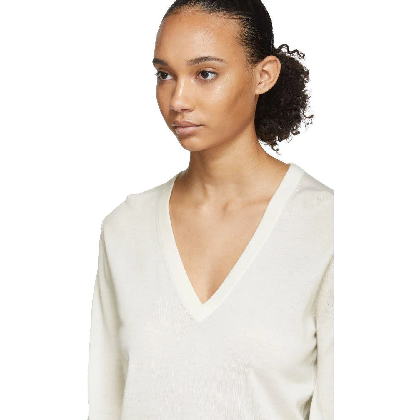 ChloÃ© Off-White Wool Sweater