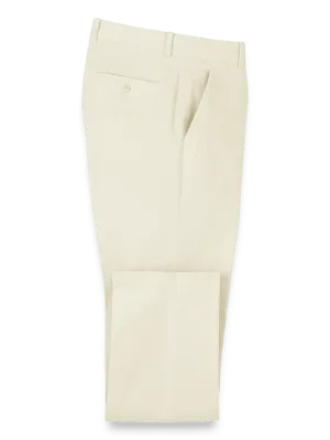 Cotton Stretch Corduroy Pants - Winter White