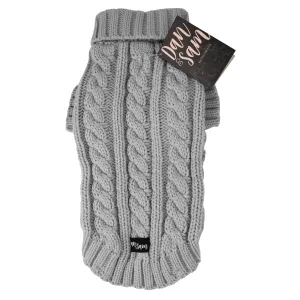 Dan & Sam - Knitted Sweater (Cloud Grey) - 40cm