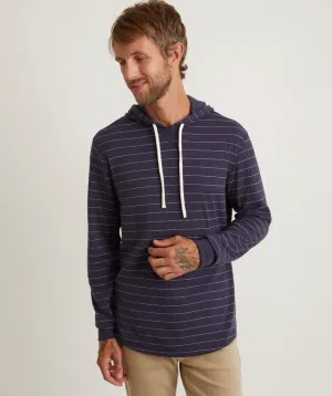 DK Pullover Hoodie - Navy / White Stripe