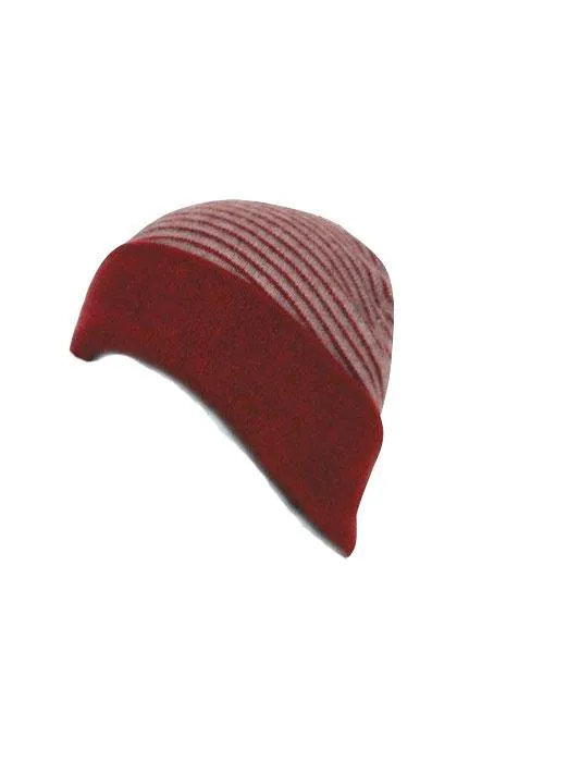 Double Layer Beanie Reversible