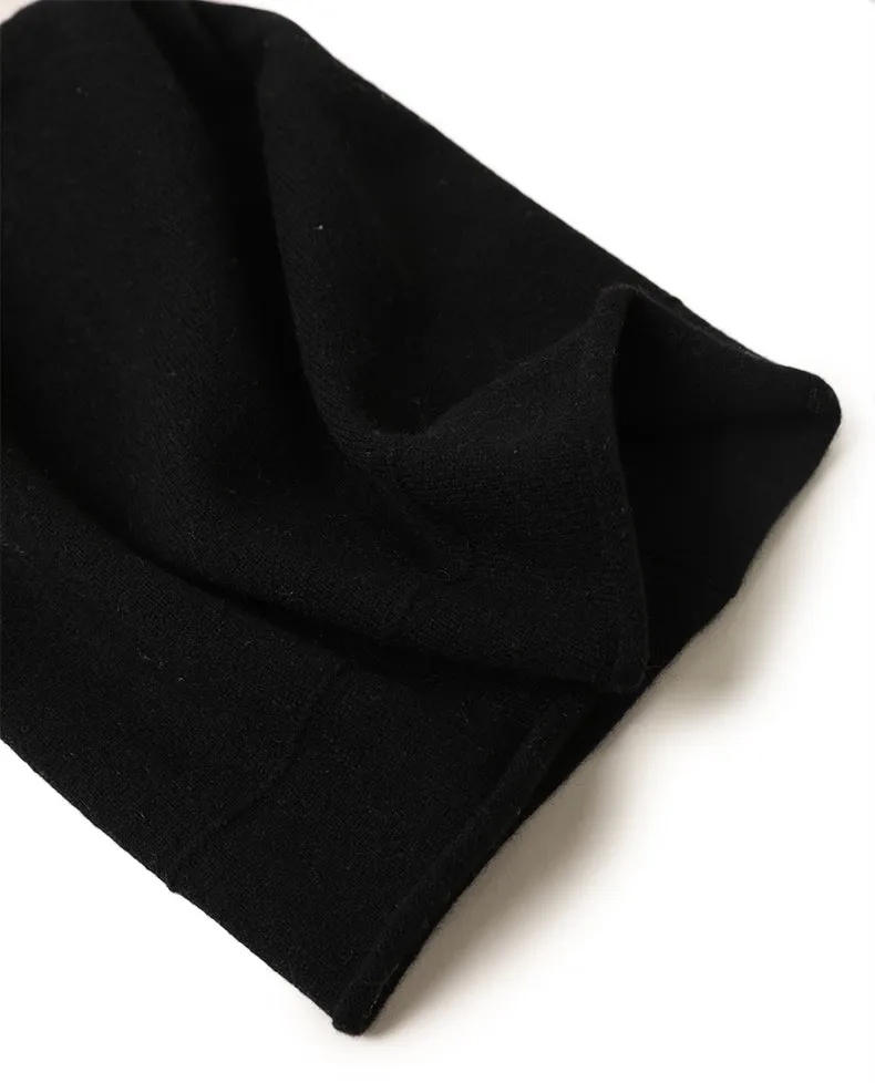 Double Layer Cashmere Hat