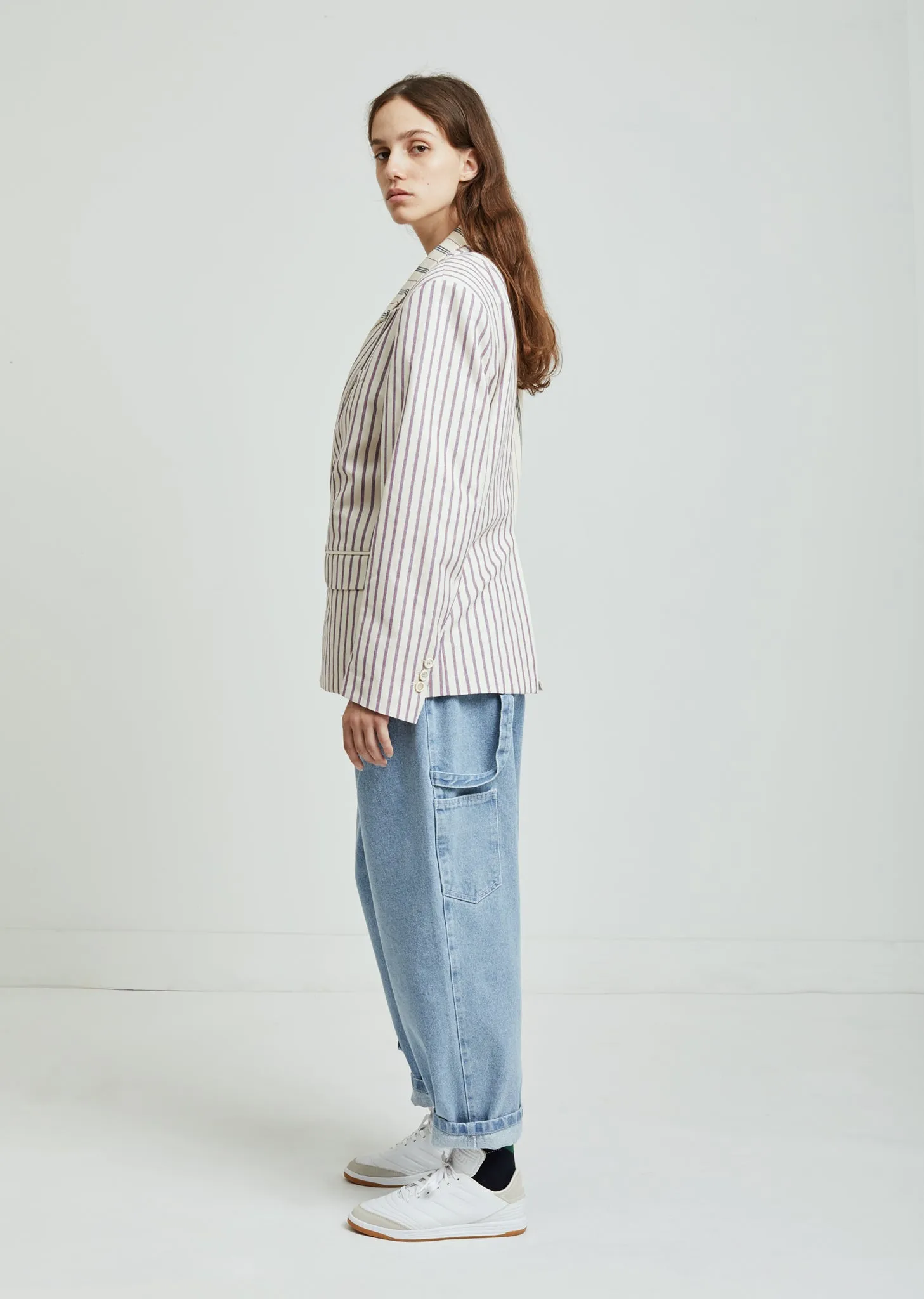 Double Layer Striped Jacket