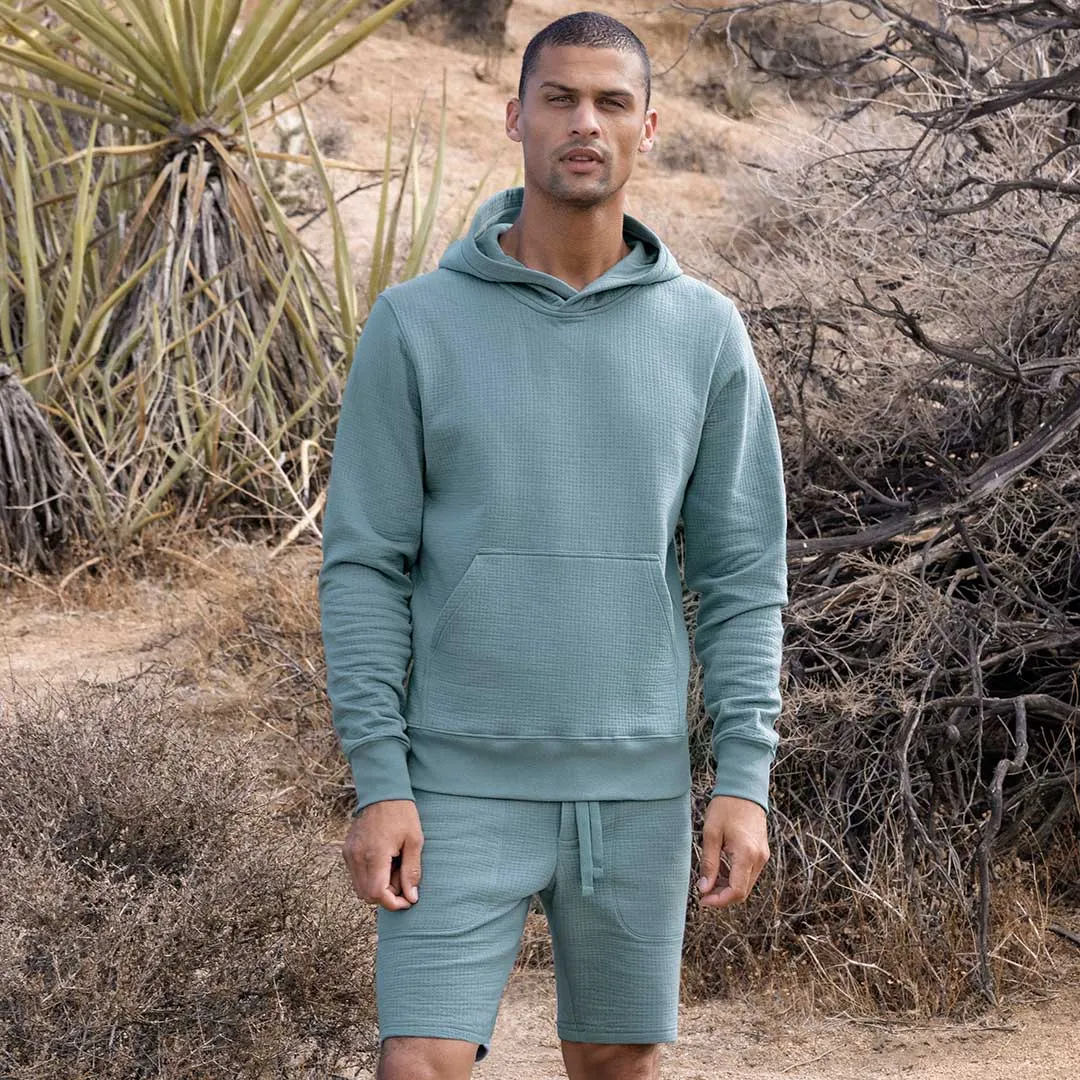 Dual Layer Shorts Dusty Blue