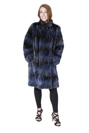 Dyed Blue Russian Sable