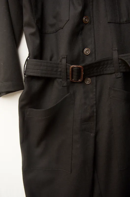 Earhart Jumpsuit - Ultra Soft Wool - S, M