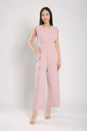 Elira Jumpsuit in Dust Pink
