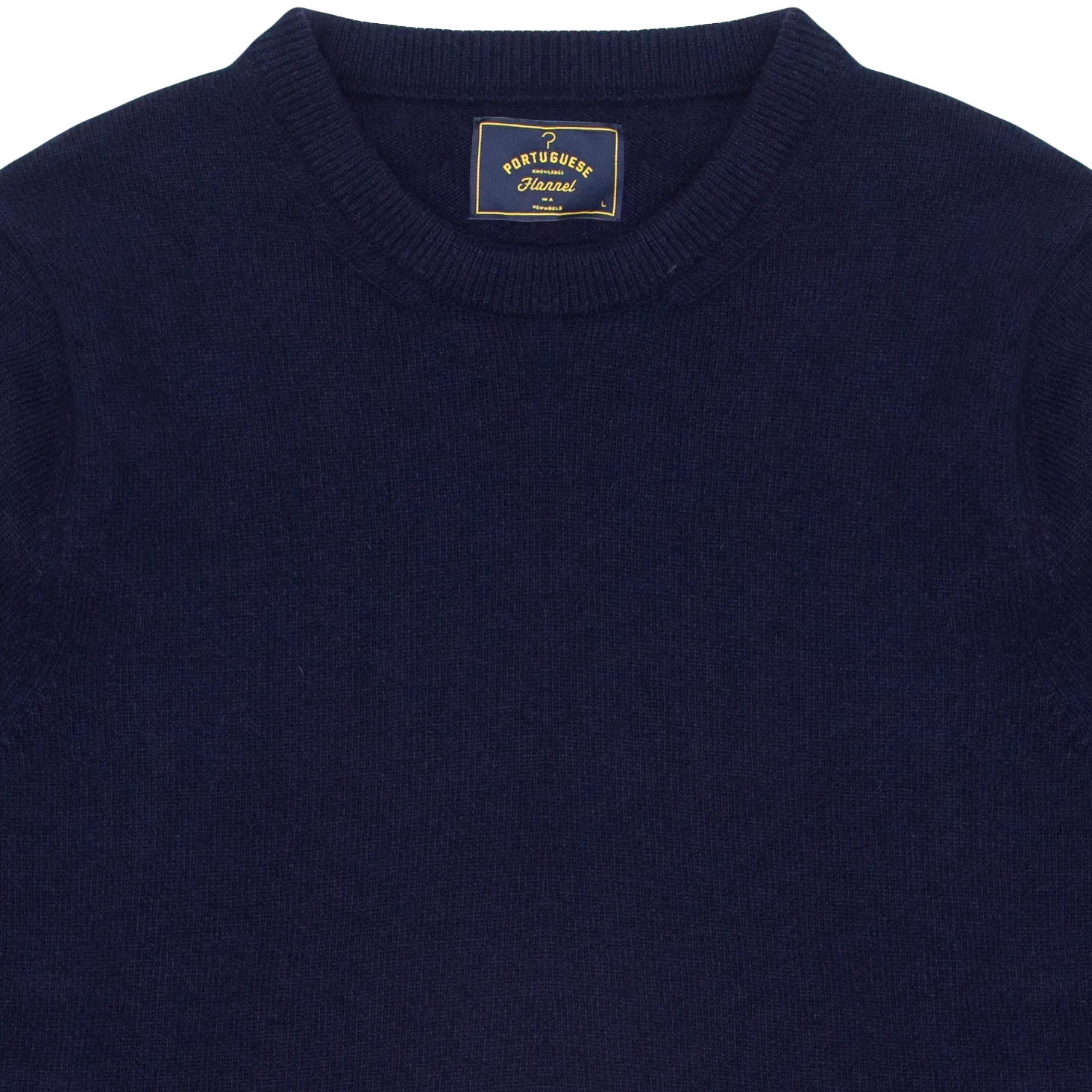 Extrafine Merino Wool Sweater - Navy