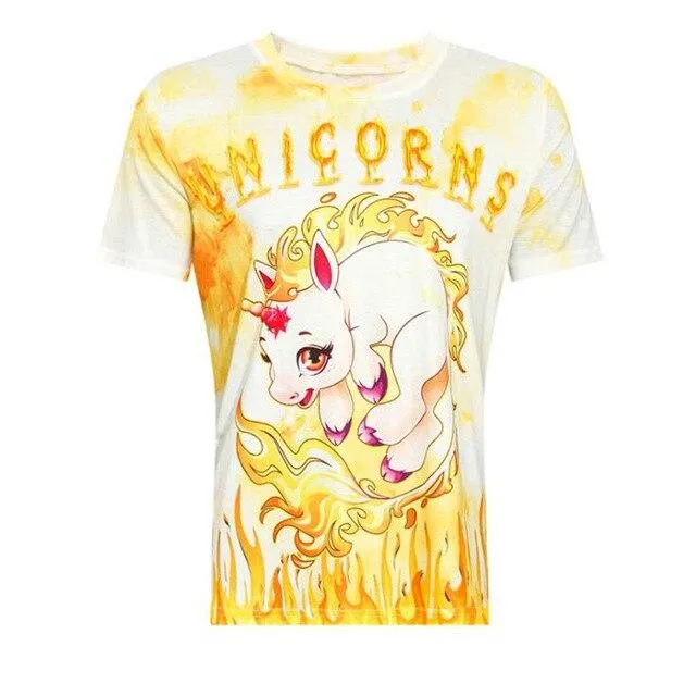 Flaming Unicorn Shirt