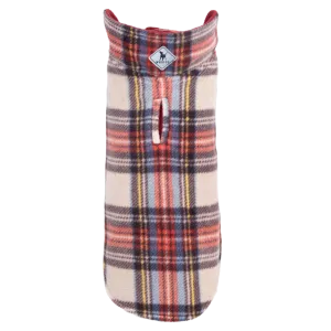 Fleece | Fargo Tan & Teal Plaid