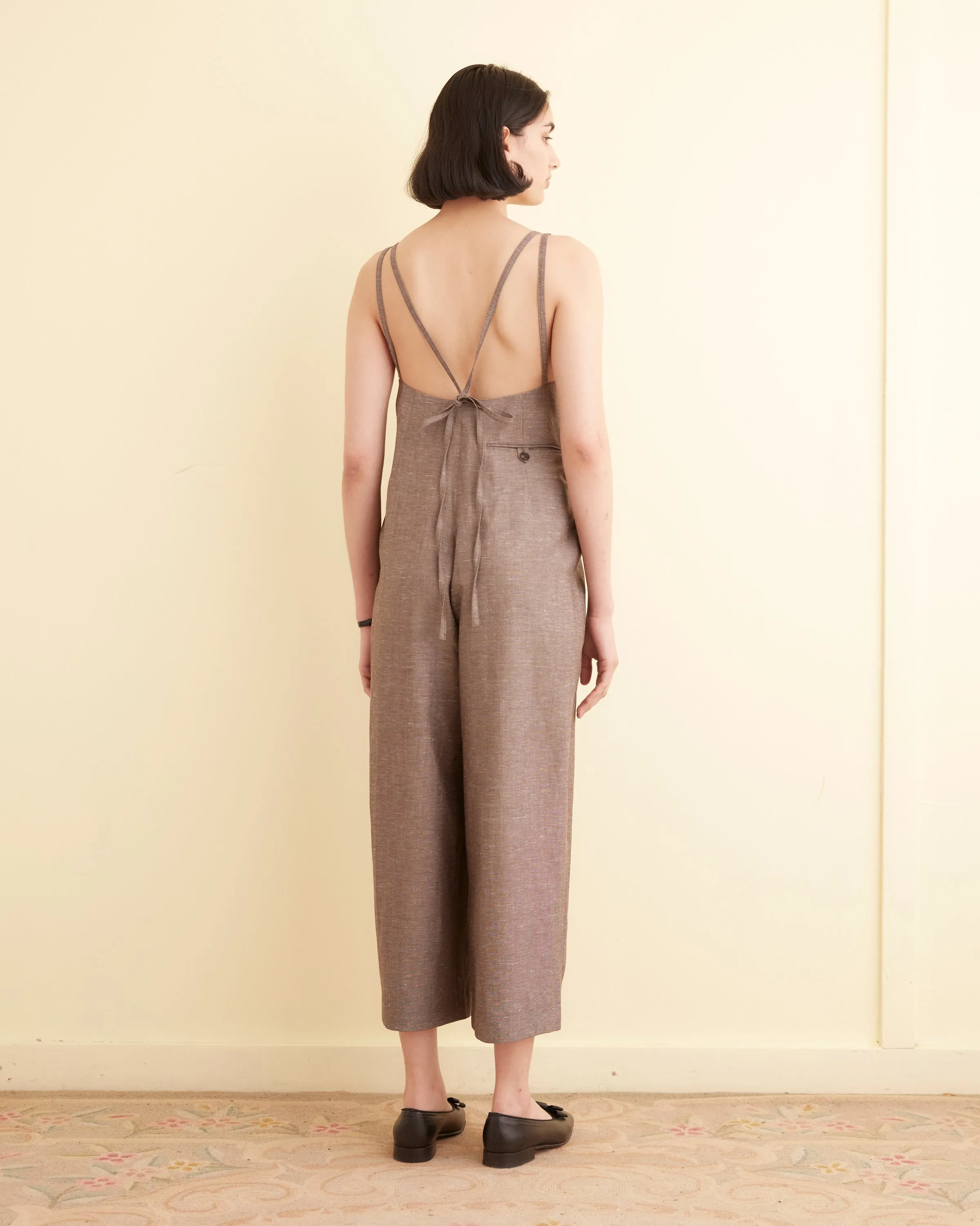 Gardner Jumpsuit - Brown