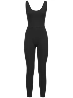 Girlfriend Collective   The Scoop Back seamless unitard jumpsuit 