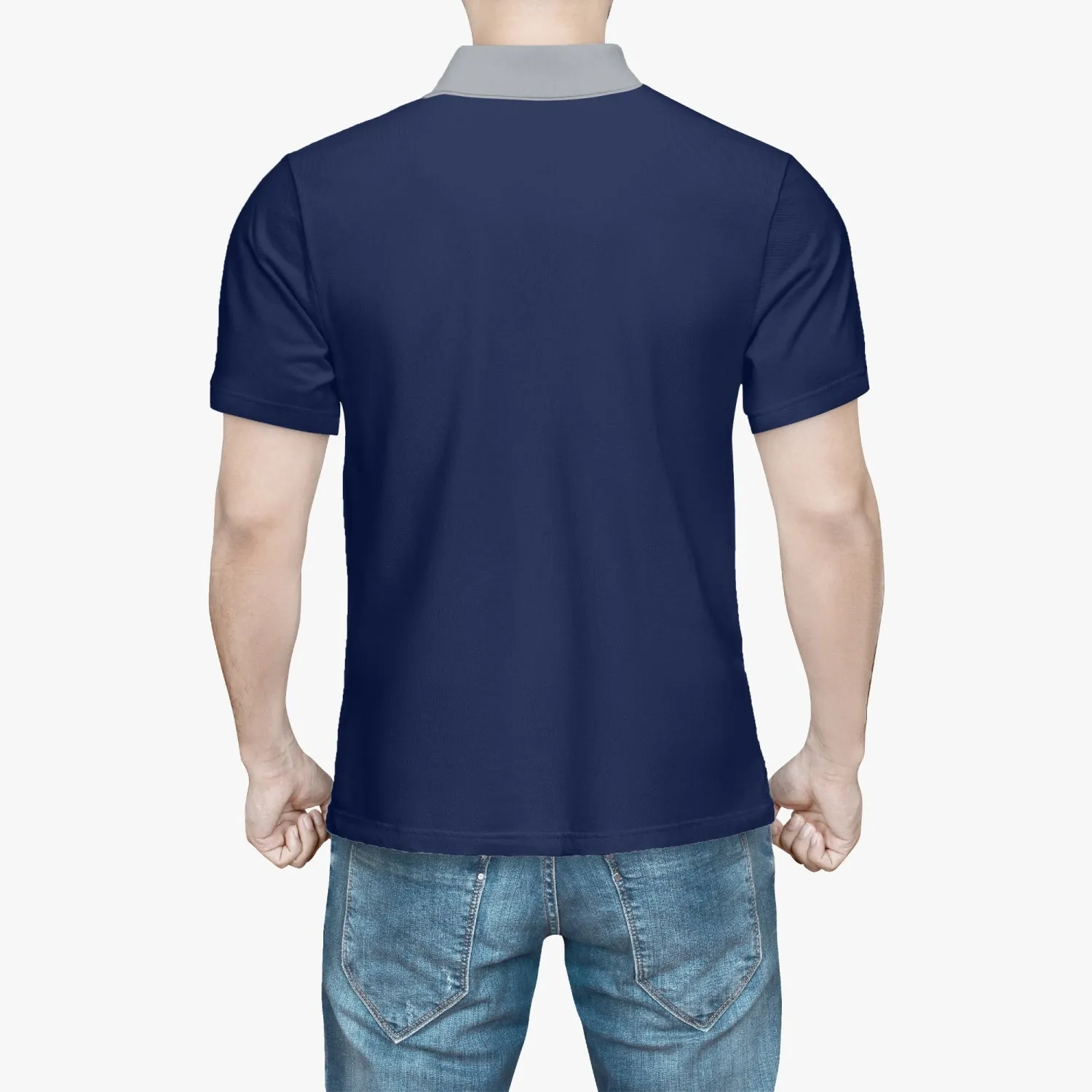 Handmade Irons in the Fire Apparel AOP Men's Polo Shirt