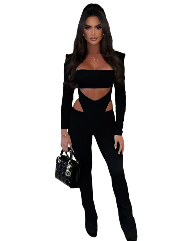 Hollow Out Jumpsuit