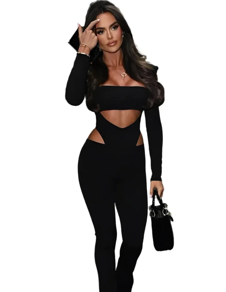 Hollow Out Jumpsuit