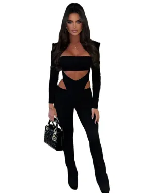 Hollow Out Jumpsuit
